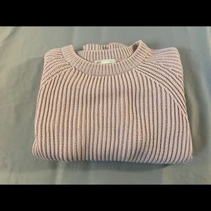 Soft pink sweater from H&M